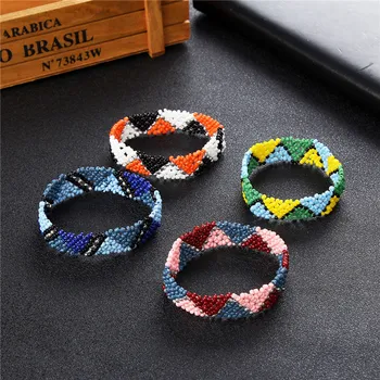 12pcs/lot Bohemia Multicolor Beaded Bracelets Gift for Women Adjustable Seed Beads Elastic Strand Bracelets Handmade Jewelry
12pcs/lot Bohemia Multicolor Beaded Bracelets Gift for Women Adjustable Seed Beads Elastic Strand Bracelets Handmade Jewelry