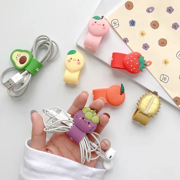 Cute Fruit Cable Protector Data Line Cord Protector Protective Case Cable Winder Cover For iPhone USB Charging Cable For Huawei
Cute Fruit Cable Protector Data Line Cord Protector Protective Case Cable Winder Cover For iPhone USB Charging Cable For Huawei
