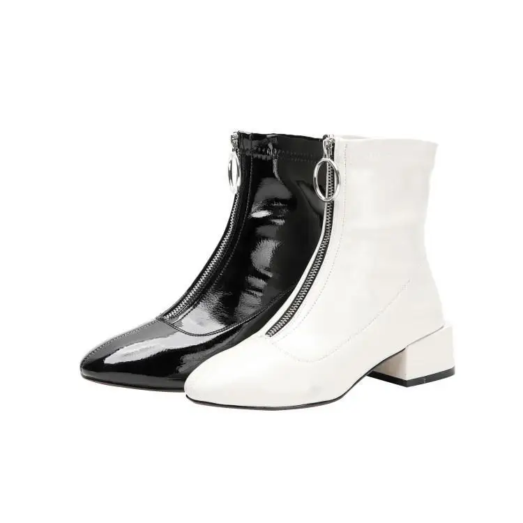 Spring and Autumn Boots Square Heel Short Faux Fur Square Head Ankle Boots for Women Boots Winter Fashion 2019
Spring and Autumn Boots Square Heel Short Faux Fur Square Head Ankle Boots for Women Boots Winter Fashion 2019