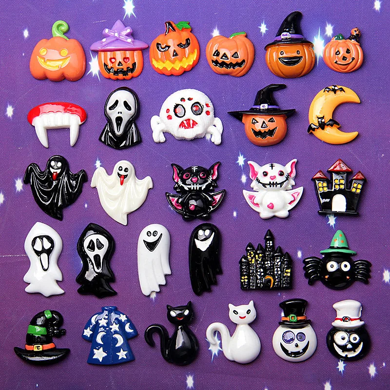 Resin Halloween Flatback Cabochon Crafts Embellishments For Scrapbooking Accessories
Resin Halloween Flatback Cabochon Crafts Embellishments For Scrapbooking Accessories