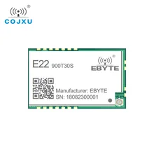 

SX1262 1W UART LoRa TCXO 915mhz Module cojxu E22-900T30S Wireless Module 868MHz Long Range IoT SMD IPEX Interface Transmitter