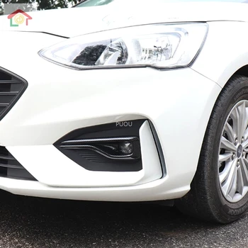 For Ford Focus ST-Line 2019 2020 Chrome Front Foglight Fog Light Cover Trim Car Sticker Protect Exterior Accessories Styling 
For Ford Focus ST-Line 2019 2020 Chrome Front Foglight Fog Light Cover Trim Car Sticker Protect Exterior Accessories Styling