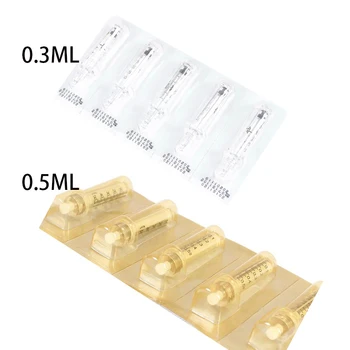 0.3/0.5 ml Syringe and Medicine Needle Ampoule Head for Mesotherapy Gun hyaluronic injection pen High Pressure Wrinkle Removal
0.3/0.5 ml Syringe and Medicine Needle Ampoule Head for Mesotherapy Gun hyaluronic injection pen High Pressure Wrinkle Removal