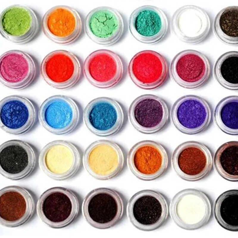 24-Colors Nail Mica Pigment 1Box (10ml) Ultra-thin Mica Pigments For Making Soap,Makeup,Eye Shadow Nail Tip Glitter Mica Pigment
24-Colors Nail Mica Pigment 1Box (10ml) Ultra-thin Mica Pigments For Making Soap,Makeup,Eye Shadow Nail Tip Glitter Mica Pigment