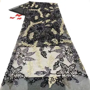 Nigerian Lace Fabric 2020 High Quality Embroidered French Net Lace Fabric With Sequins For Wedding Dress FF71
Nigerian Lace Fabric 2020 High Quality Embroidered French Net Lace Fabric With Sequins For Wedding Dress FF71