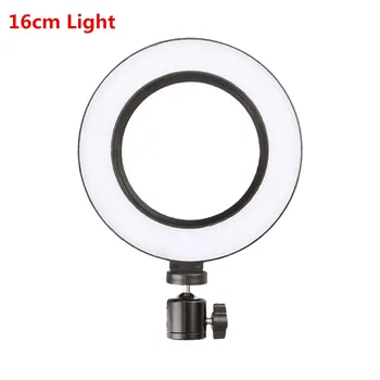Photo Studio LED Ring Light Selfie Lamp Adjustable Color Temperature Photographic 16cm Light 50cm Tripod Phone Clamp
Photo Studio LED Ring Light Selfie Lamp Adjustable Color Temperature Photographic 16cm Light 50cm Tripod Phone Clamp