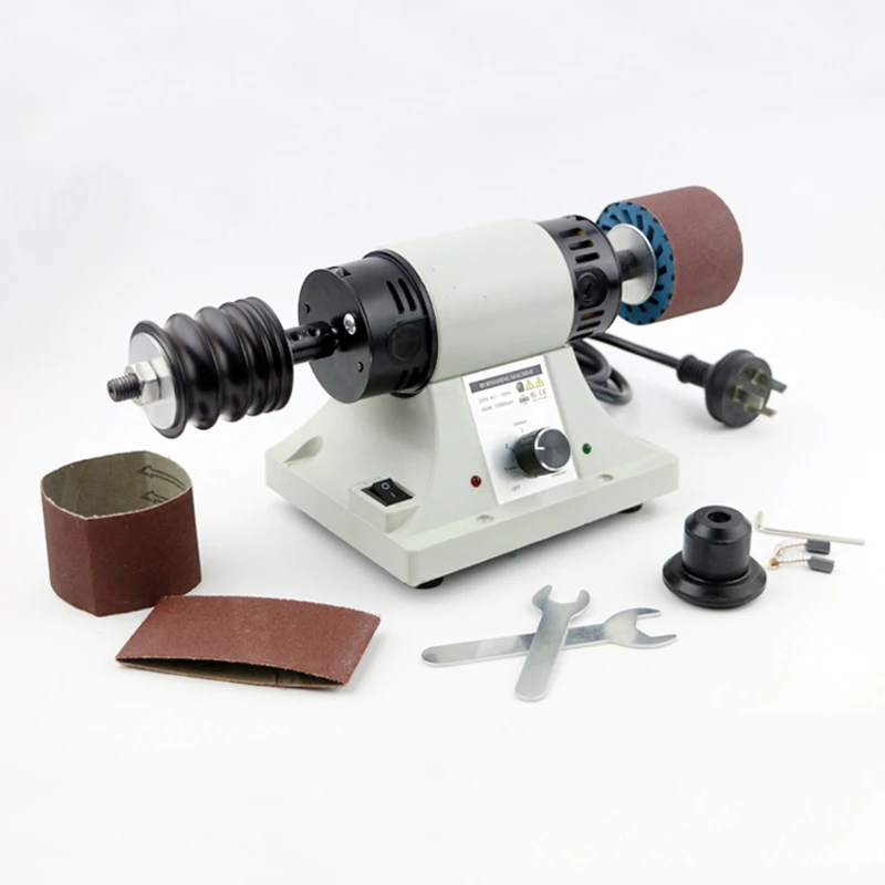 EU/US Plug Leather Burnishing Machine Desktop Leather Edge Grinding Machine Polishing Tool side Polisher 350W 8000rpm
EU/US Plug Leather Burnishing Machine Desktop Leather Edge Grinding Machine Polishing Tool side Polisher 350W 8000rpm