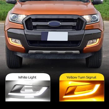 2Pcs for Ford Ranger T6 Update 2015 2016 2017 2018 LED DRL Daytime Running Light Daylight turn Signal lamp car Styling light
2Pcs for Ford Ranger T6 Update 2015 2016 2017 2018 LED DRL Daytime Running Light Daylight turn Signal lamp car Styling light