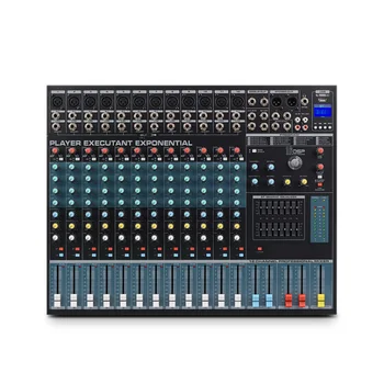 EMX-12 12-channel professional mixer with USB with reverb effect conference stage performance mixer
EMX-12 12-channel professional mixer with USB with reverb effect conference stage performance mixer