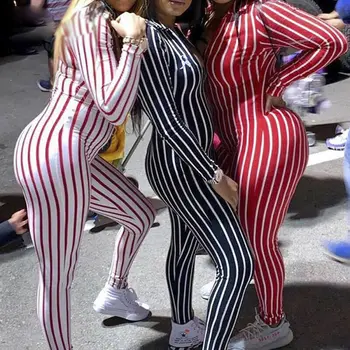 Womens Jumpsuit Romper Bodycon Playsuit Clubwear Party Striped Long Pants Trousers for Ladies Women Black Red Pink
Womens Jumpsuit Romper Bodycon Playsuit Clubwear Party Striped Long Pants Trousers for Ladies Women Black Red Pink