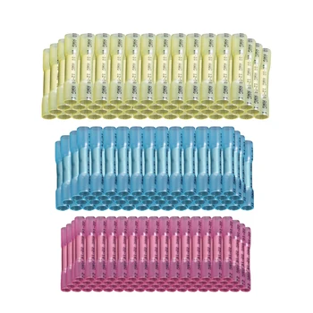 100pcs Waterproof Heat Shrink Terminals Connectors Butt Electrical Wire Crimp Terminal Connectors Cable Splice AWG 22-10
100pcs Waterproof Heat Shrink Terminals Connectors Butt Electrical Wire Crimp Terminal Connectors Cable Splice AWG 22-10