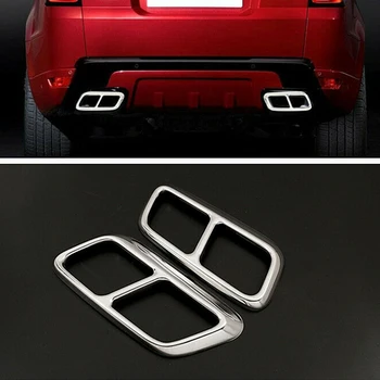 2Pcs Chrome Stainless Steel Rear Exhaust Pipe Cover Trim For Range Rover Sport 2018 2019 2020 Car Accessories
2Pcs Chrome Stainless Steel Rear Exhaust Pipe Cover Trim For Range Rover Sport 2018 2019 2020 Car Accessories