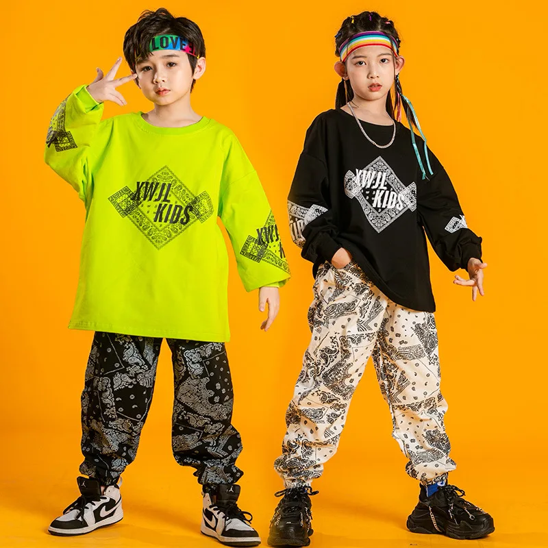 Kids Hip Hop Dancing Clothing Oversized T Shirt Tops Summer Graffiti Pants For Girls Boys Dance Costume Set Clothes Streetwear
Kids Hip Hop Dancing Clothing Oversized T Shirt Tops Summer Graffiti Pants For Girls Boys Dance Costume Set Clothes Streetwear
