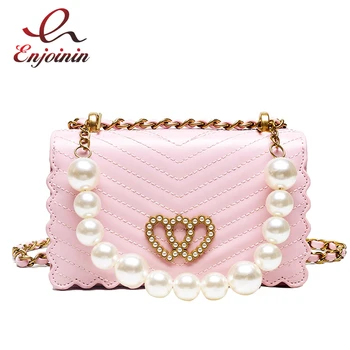 Pearl Handles Leather Luxury Fashion Women Daily Purses and Handbag Shoulder Chain Bag 2020 Casual Tote Bag for Girls Pouch Bag
Pearl Handles Leather Luxury Fashion Women Daily Purses and Handbag Shoulder Chain Bag 2020 Casual Tote Bag for Girls Pouch Bag