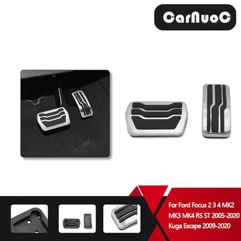 Car AT Foot Gas Fuel Pedals Brake Pedal Cover Pad For Ford Focus 2 3 4 MK2 MK3 MK4 RS ST 2005-2020 Kuga Escape 2009-2020 
Car AT Foot Gas Fuel Pedals Brake Pedal Cover Pad For Ford Focus 2 3 4 MK2 MK3 MK4 RS ST 2005-2020 Kuga Escape 2009-2020