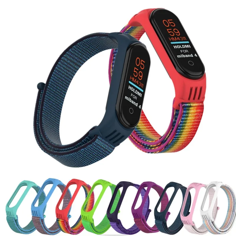 Sport Bracelet for Xiaomi Mi Band 3 4 Strap Watch Nylon Wrist Straps For xiao mi mi band 4 3 Correa Bracelet Miband 4 3 Strap
Sport Bracelet for Xiaomi Mi Band 3 4 Strap Watch Nylon Wrist Straps For xiao mi mi band 4 3 Correa Bracelet Miband 4 3 Strap