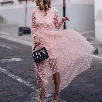 2020 new European and American women's wear eBay Amazon popular solid jacquard long sleeve open back dress long skirt
2020 new European and American women's wear eBay Amazon popular solid jacquard long sleeve open back dress long skirt