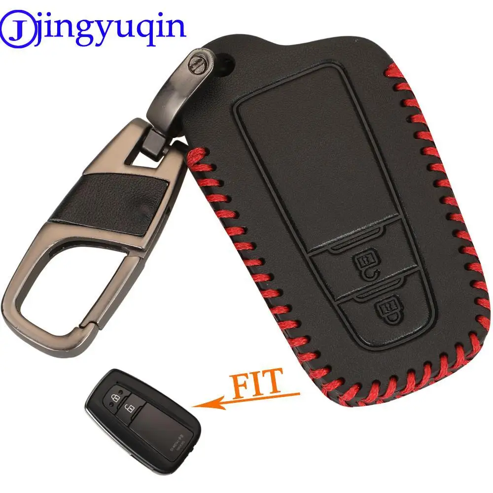 jingyuqin 10pcs 2 BTN Leather Remote Key Case For Toyota Camry C-HR Prius Prime RAV4 Avalon GT86 Corolla Sedan Car Accessories
jingyuqin 10pcs 2 BTN Leather Remote Key Case For Toyota Camry C-HR Prius Prime RAV4 Avalon GT86 Corolla Sedan Car Accessories