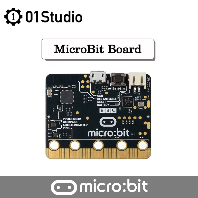 01Studio MicroBit Development Micro:bit Board BBC Expanding Board Used for Teaching DIY Beginners
01Studio MicroBit Development Micro:bit Board BBC Expanding Board Used for Teaching DIY Beginners