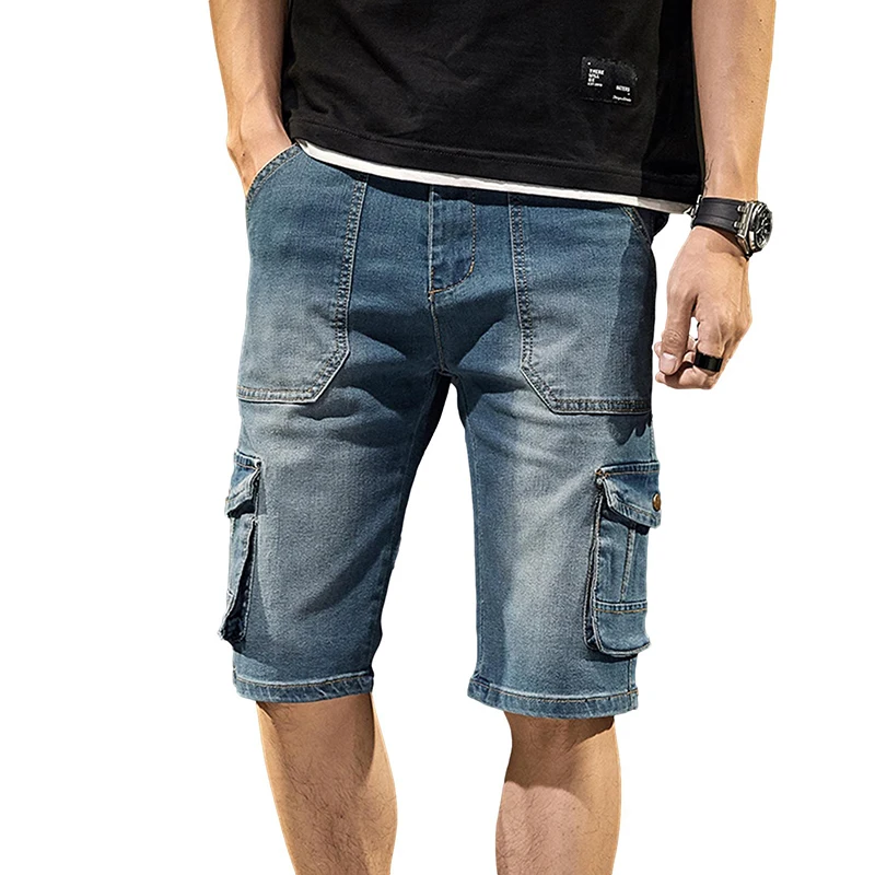 Idopy Mens Casual Jeans Short Slim FIt Men Multi Packet Biker 3D Denim Cargo Short Motorcycle For Man Plus Size 28-38
Idopy Mens Casual Jeans Short Slim FIt Men Multi Packet Biker 3D Denim Cargo Short Motorcycle For Man Plus Size 28-38