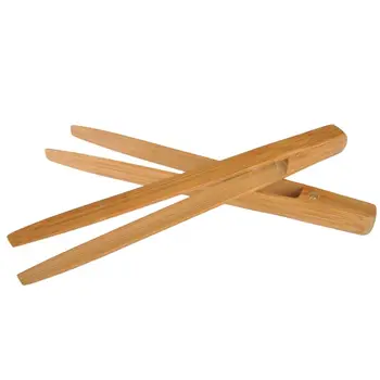2pcs Bamboo Toaster Kitchen Tongs Long Easy Grip Toaster Serving Tongs for Cooking Toast Bread Barbecue Grilling Baking Frying
2pcs Bamboo Toaster Kitchen Tongs Long Easy Grip Toaster Serving Tongs for Cooking Toast Bread Barbecue Grilling Baking Frying