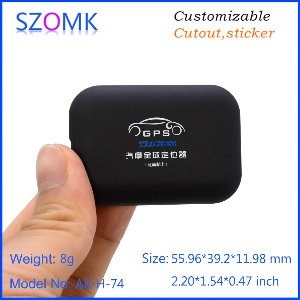 GPS plastic enlcosure szomk plastic enclosure box small instrument enclosure housing for electronics pcb design (12)