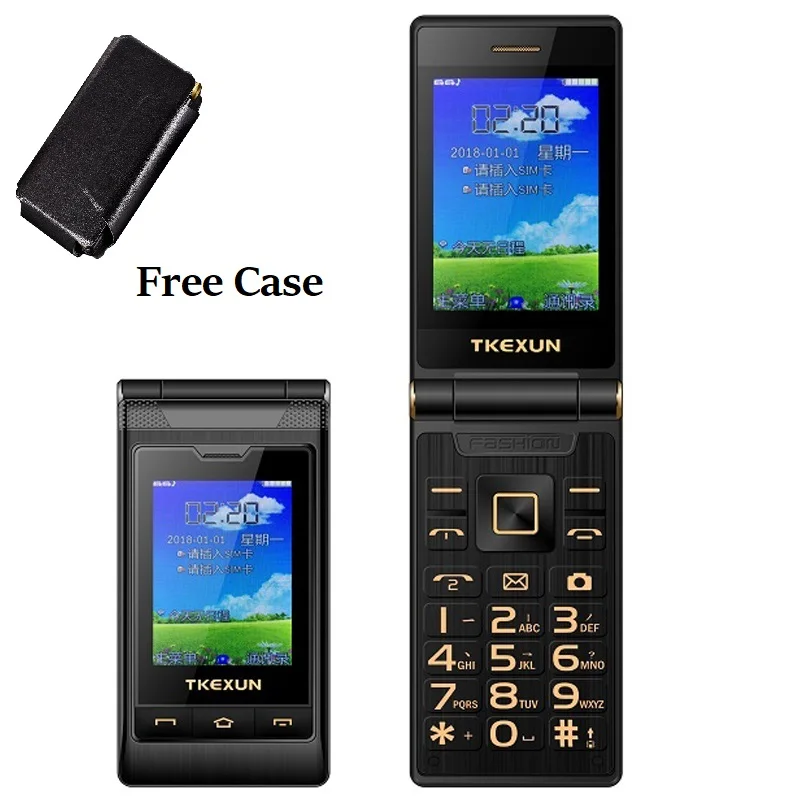 Flip Double dual Screen Dual speaker Dual SIM Card 16800mAh long standby FM mobile Phone for old People senior V11 P036
Flip Double dual Screen Dual speaker Dual SIM Card 16800mAh long standby FM mobile Phone for old People senior V11 P036