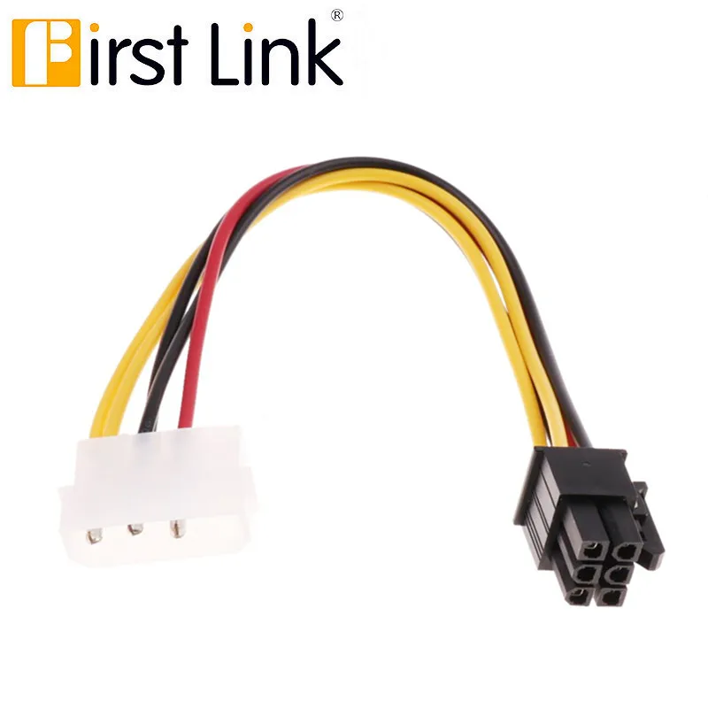Molex to 6 Pin PCI-Express PCIE Video Card Power Converter Adapter Cable Slim Power Cables Original replacement Accessories 20cm
Molex to 6 Pin PCI-Express PCIE Video Card Power Converter Adapter Cable Slim Power Cables Original replacement Accessories 20cm