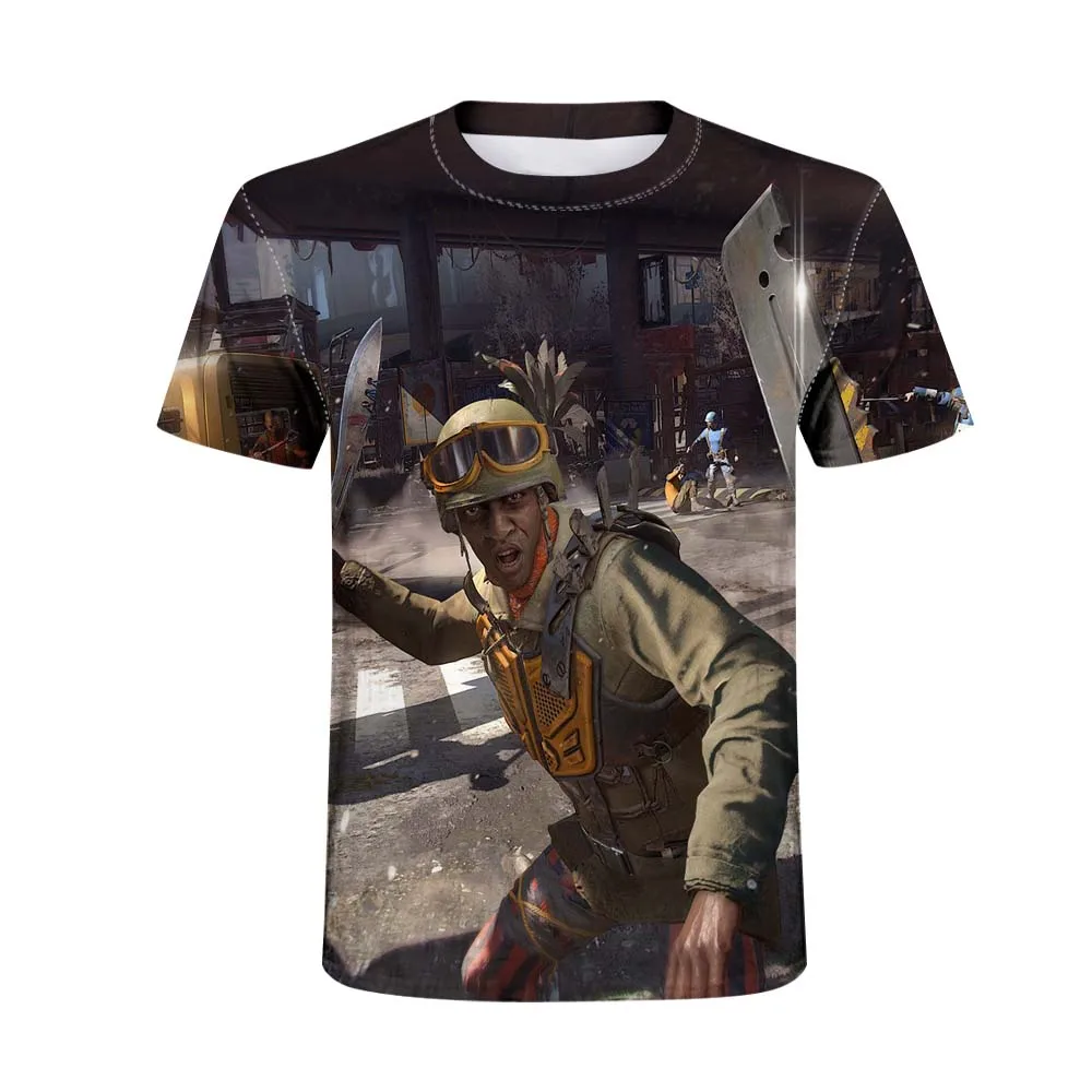Dying Light 3D Printing T Shirt Game Top Mens Casual Short Sleeve Tee Tops Streetwear
Dying Light 3D Printing T Shirt Game Top Mens Casual Short Sleeve Tee Tops Streetwear