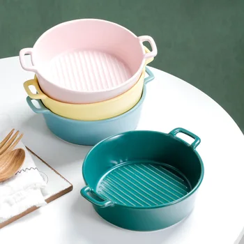 430Ml Ceramic Bowl With Handle Salad Bowl Instant Noodle Bowl Breakfast Pure Color Noodle Soup Bowl Microwave Oven Special
430Ml Ceramic Bowl With Handle Salad Bowl Instant Noodle Bowl Breakfast Pure Color Noodle Soup Bowl Microwave Oven Special