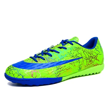 Men's Indoor Soccer Shoes Turf Cleats Boys Training Sneakers Breathable Football Footwear Kids Sports Futsal Shoes for Male 
Men's Indoor Soccer Shoes Turf Cleats Boys Training Sneakers Breathable Football Footwear Kids Sports Futsal Shoes for Male