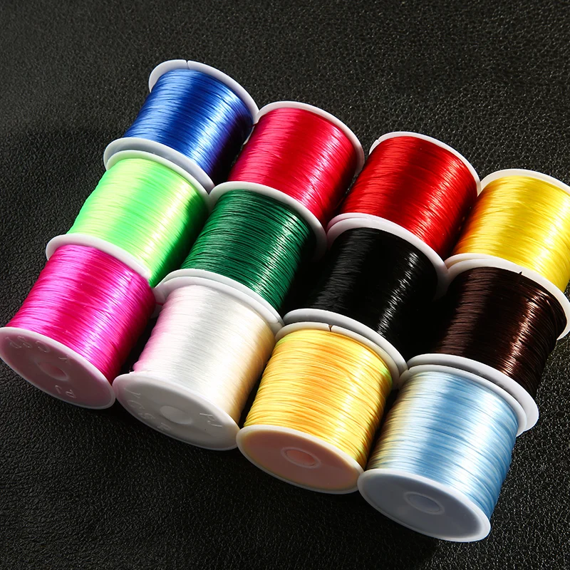 1Roll 0.6mm Elastic Crystal Line Beading Cord String Wire Thread For Jewelry Making DIY Necklace Bracelet Accessories 60M
1Roll 0.6mm Elastic Crystal Line Beading Cord String Wire Thread For Jewelry Making DIY Necklace Bracelet Accessories 60M