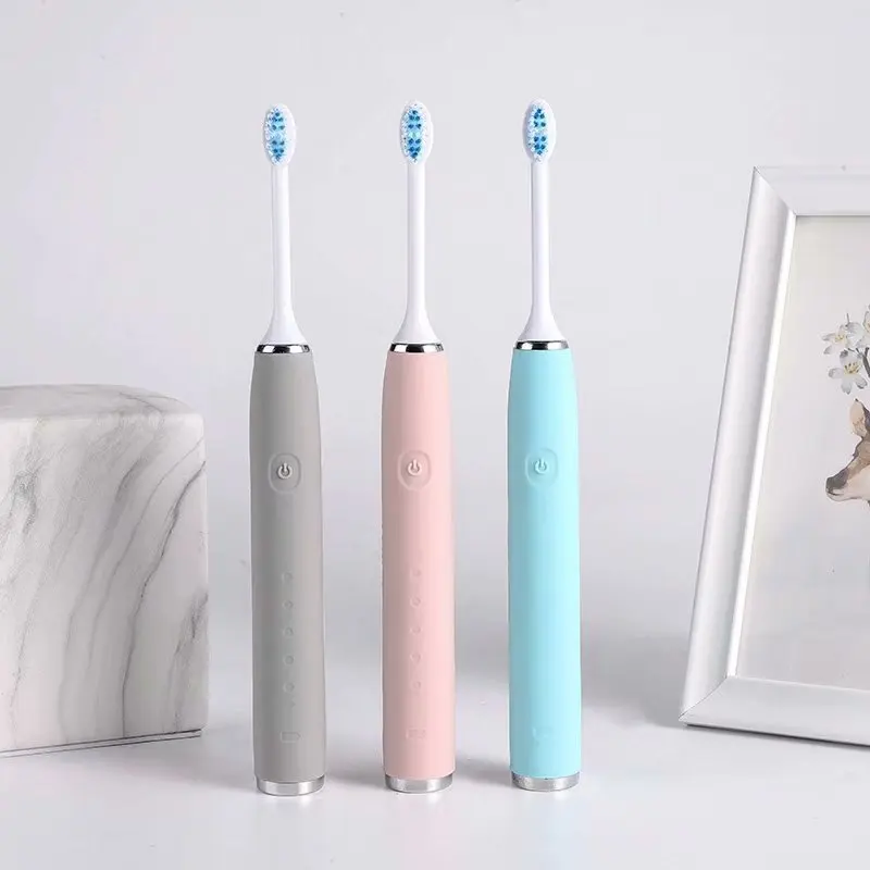 Sonic Electric Toothbrush USB Rechargeable 5 Modes Whitening IPX7 Waterproof Ultrason Teeth Brush Electric Replacement Heads Set
Sonic Electric Toothbrush USB Rechargeable 5 Modes Whitening IPX7 Waterproof Ultrason Teeth Brush Electric Replacement Heads Set