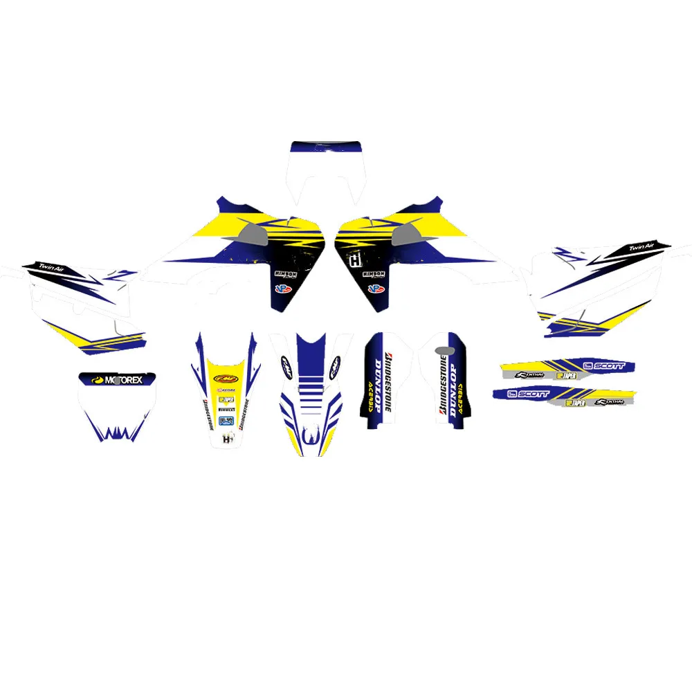 Motorcycle Graphic Stickers For Husqvarna TX FX FC TC FS 2019 2020 & TE FE 2020 2021
Motorcycle Graphic Stickers For Husqvarna TX FX FC TC FS 2019 2020 & TE FE 2020 2021