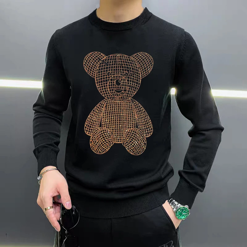 Hot Sale Winter Men's Sweater Round Neck High Quality Fabric Comfortable Outdoor Youth Knitting Loose All-Match Blouse
Hot Sale Winter Men's Sweater Round Neck High Quality Fabric Comfortable Outdoor Youth Knitting Loose All-Match Blouse