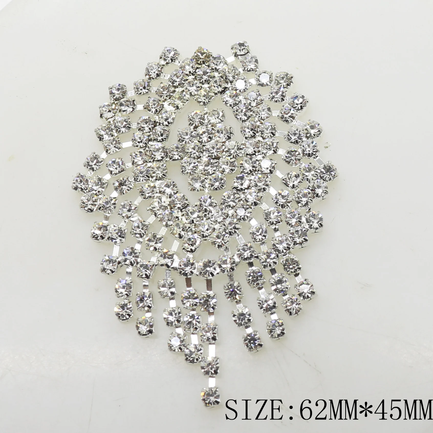 YWXINXI hot sale 5 / batch 62*45MM Rhinestone Full drill flat broochDIY Jewelry Accessories Craft Decoration Button
YWXINXI hot sale 5 / batch 62*45MM Rhinestone Full drill flat broochDIY Jewelry Accessories Craft Decoration Button