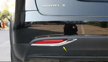 Accessories Chrome Exterior Kit Rear Tail Bumper Fog Lights Lamps Frame Cover Trim 2 Pcs / Set Fit For Tesla Model X 2016 - 2019
Accessories Chrome Exterior Kit Rear Tail Bumper Fog Lights Lamps Frame Cover Trim 2 Pcs / Set Fit For Tesla Model X 2016 - 2019