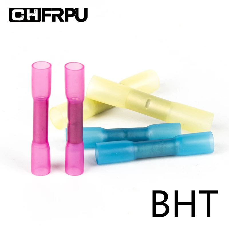 10/25/50PCS Heat Shrink Butt Terminals Waterproof Fully Insulated Seal Butt Crimp terminal wire connector BHT0.5/1.25/2/5
10/25/50PCS Heat Shrink Butt Terminals Waterproof Fully Insulated Seal Butt Crimp terminal wire connector BHT0.5/1.25/2/5