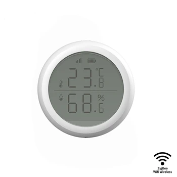 Bakeey Z-bee WIFI Wireless Temperature and Humidity Sensor Tuya LCD Display Use With Gateway For Smart Home Automation Modules
Bakeey Z-bee WIFI Wireless Temperature and Humidity Sensor Tuya LCD Display Use With Gateway For Smart Home Automation Modules