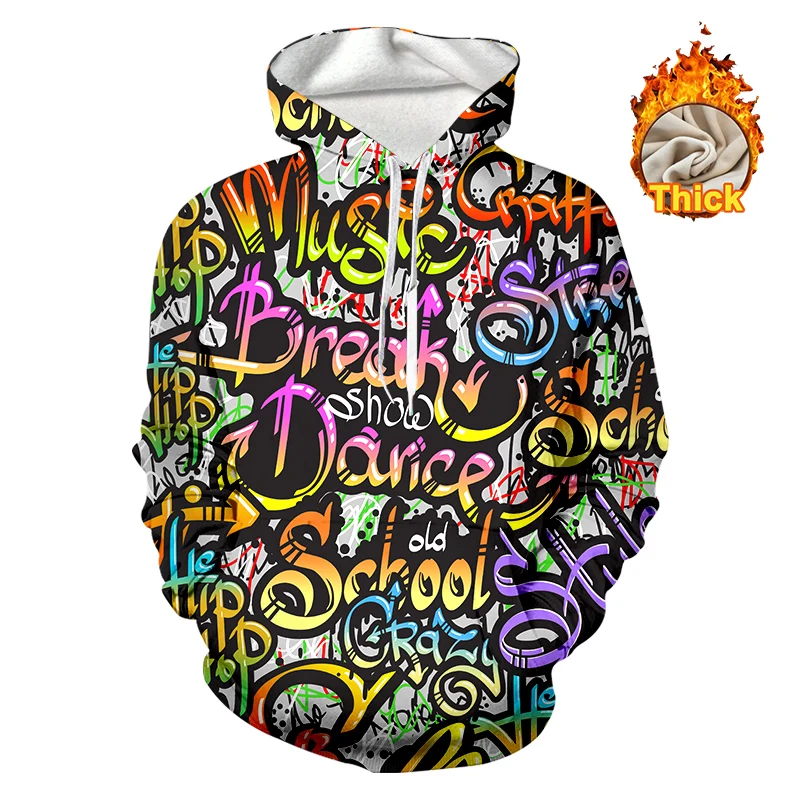 OGKB Men's Autumn Winter Warm Sweatshirts 3D Printed Campus Graffiti Thicken Hoodies Streetwear Harajuku Plus Size Warm Pullover
OGKB Men's Autumn Winter Warm Sweatshirts 3D Printed Campus Graffiti Thicken Hoodies Streetwear Harajuku Plus Size Warm Pullover