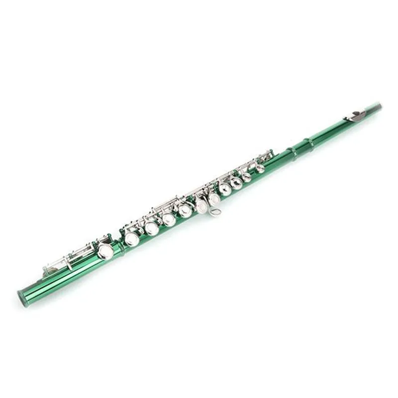 New Flute Instrument Cupronickel C 16 Closed Holes Concert Band Flute with Case+Cloth+Screwdriver+ Lubricant+Cleaning Rod
New Flute Instrument Cupronickel C 16 Closed Holes Concert Band Flute with Case+Cloth+Screwdriver+ Lubricant+Cleaning Rod