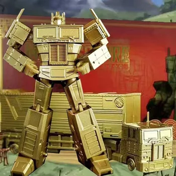 Ms Toy Transformation G1 MSB18 MS-B18G Golden OP Commander With Trailer Mini Action Figure Robot Kids Toys Collection Car Model
Ms Toy Transformation G1 MSB18 MS-B18G Golden OP Commander With Trailer Mini Action Figure Robot Kids Toys Collection Car Model