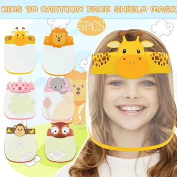 5pcs Kids Child Cartoon Mask Face Shields Mouth Face Cover Guard Anti-saliva Safety Windproof Dust Mask Mouth-muffle Face#YL5
5pcs Kids Child Cartoon Mask Face Shields Mouth Face Cover Guard Anti-saliva Safety Windproof Dust Mask Mouth-muffle Face#YL5