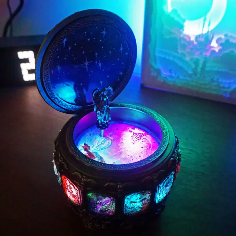 Rotating Goddess Music Box With Twinkling LED Light Retro 12 Constellations Music Box Christmas Birthday Gift Castle In the Sky
Rotating Goddess Music Box With Twinkling LED Light Retro 12 Constellations Music Box Christmas Birthday Gift Castle In the Sky