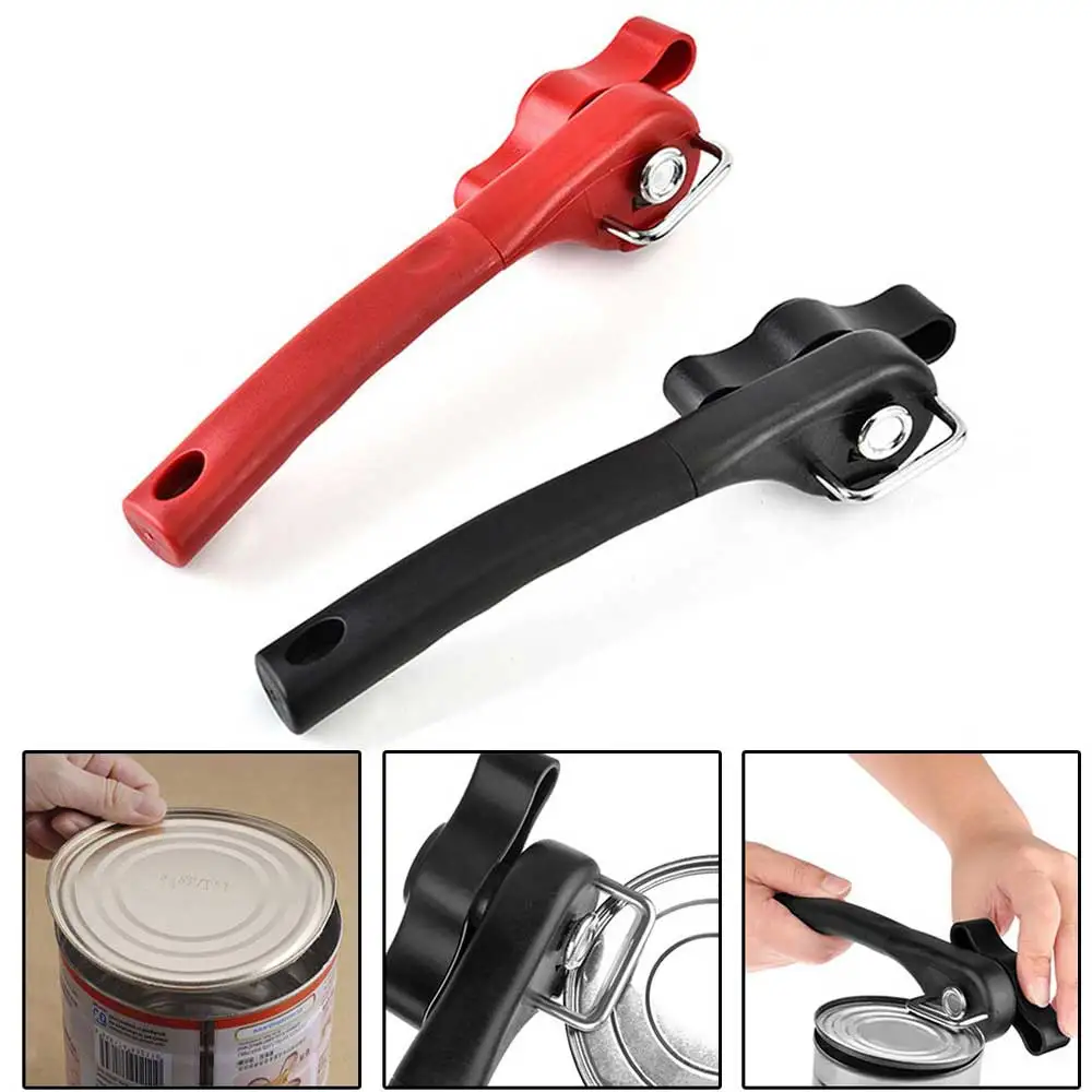 Cans Opener Professional Ergonomic stainless steel Safe Bottle Manual Can Opener Side Cut Manual Kitchen Gadgets for Jars Canist
Cans Opener Professional Ergonomic stainless steel Safe Bottle Manual Can Opener Side Cut Manual Kitchen Gadgets for Jars Canist
