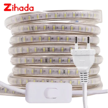 3014 LED Light Strip 220V Waterproof 120LEDs/m Outdoor Rope LED Strip Light White,Warm White,Blue EU Power Switch plug
3014 LED Light Strip 220V Waterproof 120LEDs/m Outdoor Rope LED Strip Light White,Warm White,Blue EU Power Switch plug