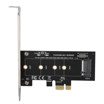 Expansion Card PCI-E To M.2 Expansion Cards Connector Converter Expansion Card With Screw Pack For M2 NGFF NVME Hard Drive 
Expansion Card PCI-E To M.2 Expansion Cards Connector Converter Expansion Card With Screw Pack For M2 NGFF NVME Hard Drive