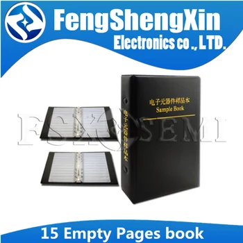 Resistor Capacitor Inductor IC SMD Components Empty Sample Book For 0402/0603/0805/1206 Electronic Component with 15 Empty Pages
Resistor Capacitor Inductor IC SMD Components Empty Sample Book For 0402/0603/0805/1206 Electronic Component with 15 Empty Pages