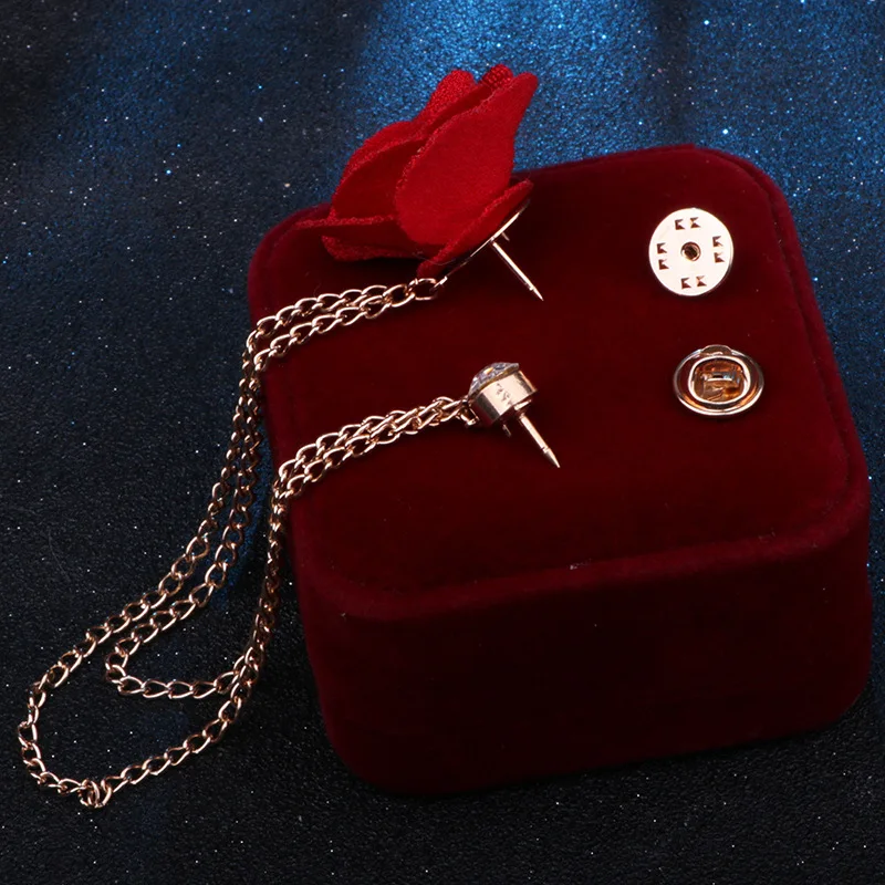 Romantic Men Women Bow Tie Wedding Shirt Dress Lapel Pins Brooch New Alloy Chain Rose Flower Tassels Rhinestone Corsage Brooches
Romantic Men Women Bow Tie Wedding Shirt Dress Lapel Pins Brooch New Alloy Chain Rose Flower Tassels Rhinestone Corsage Brooches