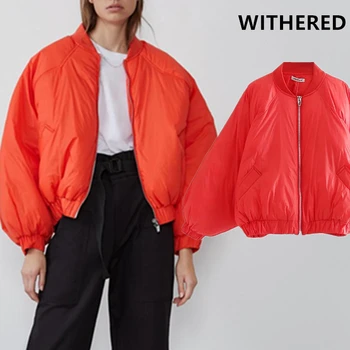 Withered winter parka coat women england vintage drop-shoulder oversize bomber jacket casaco feminino jaqueta feminina plus size
Withered winter parka coat women england vintage drop-shoulder oversize bomber jacket casaco feminino jaqueta feminina plus size